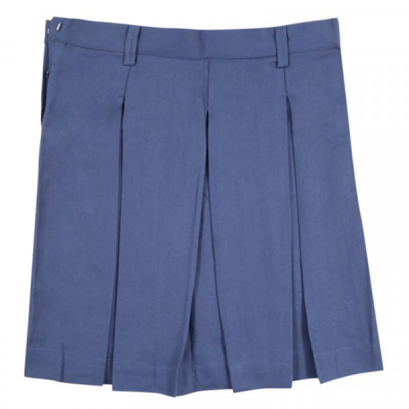 Modern Blue-Grey Skirt
