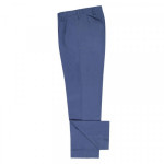 Modern Blue-Grey Elastic Trouser
